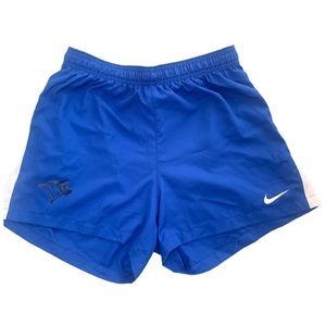 Nike Men's Toronto Blue Jays Athletic Shorts - Blue and White